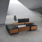 Kora Height Adjustable desk (Black leg)