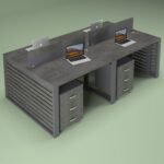 Alpha 4 Person Workstation