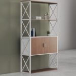 Cube Manager Display Cabinet (White Leg)