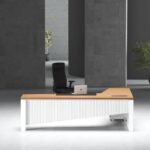 Zip Executive Desk (White Leg)