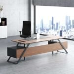 Frank Executive Desk (Black Leg)