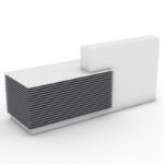 Ridoardo Reception Table With Wooden 3 Drawer - Image 9