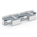 Apple Workstation Table – Custom Modern Design