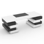 Isabella Manager Desk - Modern Design with Custom Features - Image 3