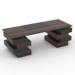Isabella Manager Desk - Modern Design with Custom Features - Image 4