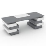 Isabella Manager Desk - Modern Design with Custom Features - Image 5