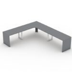 Eleonora Workstation Table – Premium Office Furniture in Dubai - Image 3