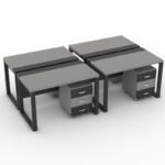Elisa Workstation Table – Modern Design with EGGER® Quality - Image 3