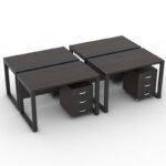 Elisa Workstation Table – Modern Design with EGGER® Quality