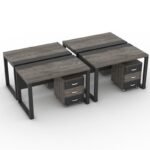 Elisa Workstation Table – Modern Design with EGGER® Quality - Image 4