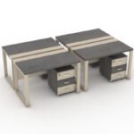 Elisa Workstation Table – Modern Design with EGGER® Quality - Image 2
