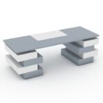 Isabella Manager Desk - Modern Design with Custom Features