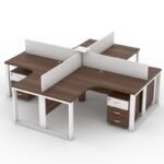 Gaia Workstation Desk with Custom Colors and Warranty - Image 4