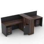 Edward Workstation Desk – Durable and Affordable Office Desk - Image 3