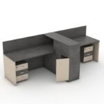 Edward Workstation Desk – Durable and Affordable Office Desk - Image 6