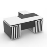 Atika Executive Desk – 5 Year Warranty & 130 Color Options - Image 5