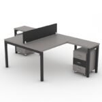 Sydney Corner Workstation Table with Customizable Options - Image 3