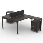 Sydney Corner Workstation Table with Customizable Options