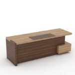 Alice Executive Table: Premium L-Shape Office Desk with Customization Options - Image 2