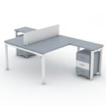 Sydney Corner Workstation Table with Customizable Options - Image 2
