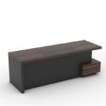 Alice Executive Table: Premium L-Shape Office Desk with Customization Options - Image 5