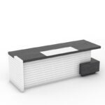 Alice Executive Table: Premium L-Shape Office Desk with Customization Options - Image 7