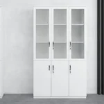 Novo Series Full Height Cabinet With 3 Glass Door