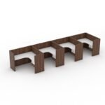 Ginerva Workstation Desk with 130 Color Finishes - Image 4