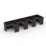 Ginerva Workstation Desk with 130 Color Finishes