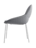 CH-01 Grey Fabric Chrome Base - Image 4