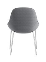 CH-01 Grey Fabric Chrome Base - Image 2