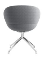 CH-05 Grey Fabric Chrome Base - Image 3
