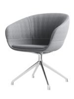 CH-05 Grey Fabric Chrome Base - Image 4
