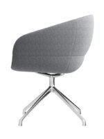 CH-05 Grey Fabric Chrome Base - Image 6