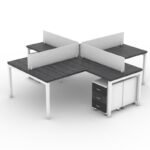 Miriam Workstation Table – Durable 5-Year Warranty & Free UAE Delivery - Image 4