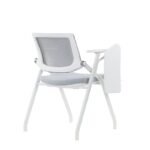 HY-130D White Frame Grey Mesh Grey Fabirc