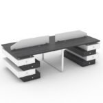 Luxury Workstation Table – 5-Year Warranty, UAE Installation - Image 3