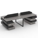 Luxury Workstation Table – 5-Year Warranty, UAE Installation - Image 4