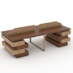 Luxury Workstation Table – 5-Year Warranty, UAE Installation - Image 5