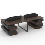 Luxury Workstation Table – 5-Year Warranty, UAE Installation