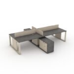 Alba Workstation Table – Durable and Fully Customizable - Image 2