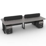 Domenico Workstation Table – 130 colour options  - Image 3