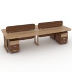 Domenico Workstation Table – 130 colour options  - Image 4