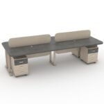 Domenico Workstation Table – 130 colour options  - Image 2