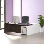 Abata Executive Desk – Elegant Design for Professional Spaces