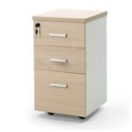 3 Drawer With Filing Mobile Pedestal