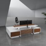 Kora Height Adjustable desk (White leg)