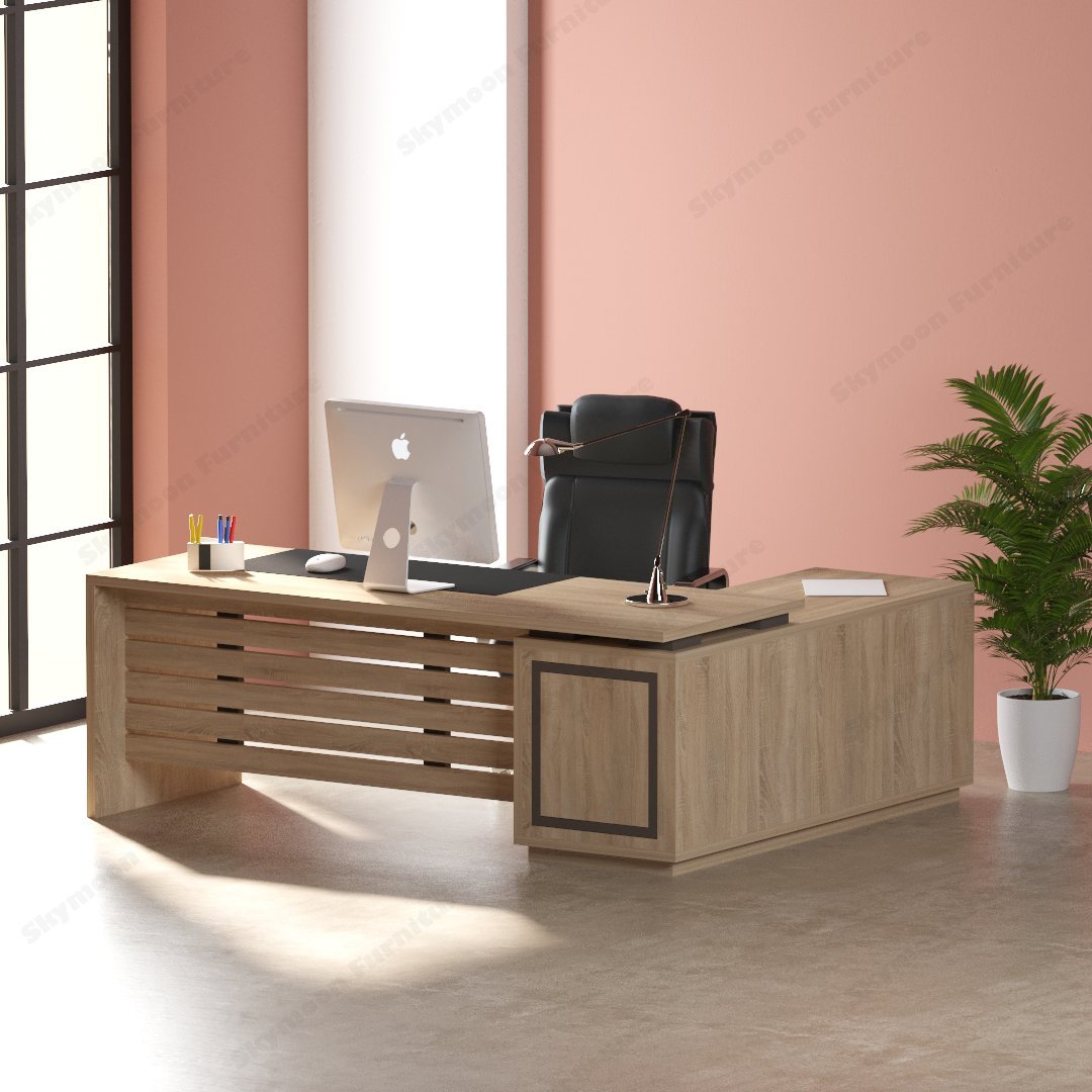 4-1-4.jpg Cherry Executive Table With 5-Year EGGER® Warranty - Image 1