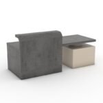 Branko Reception Table with Custom Design Options