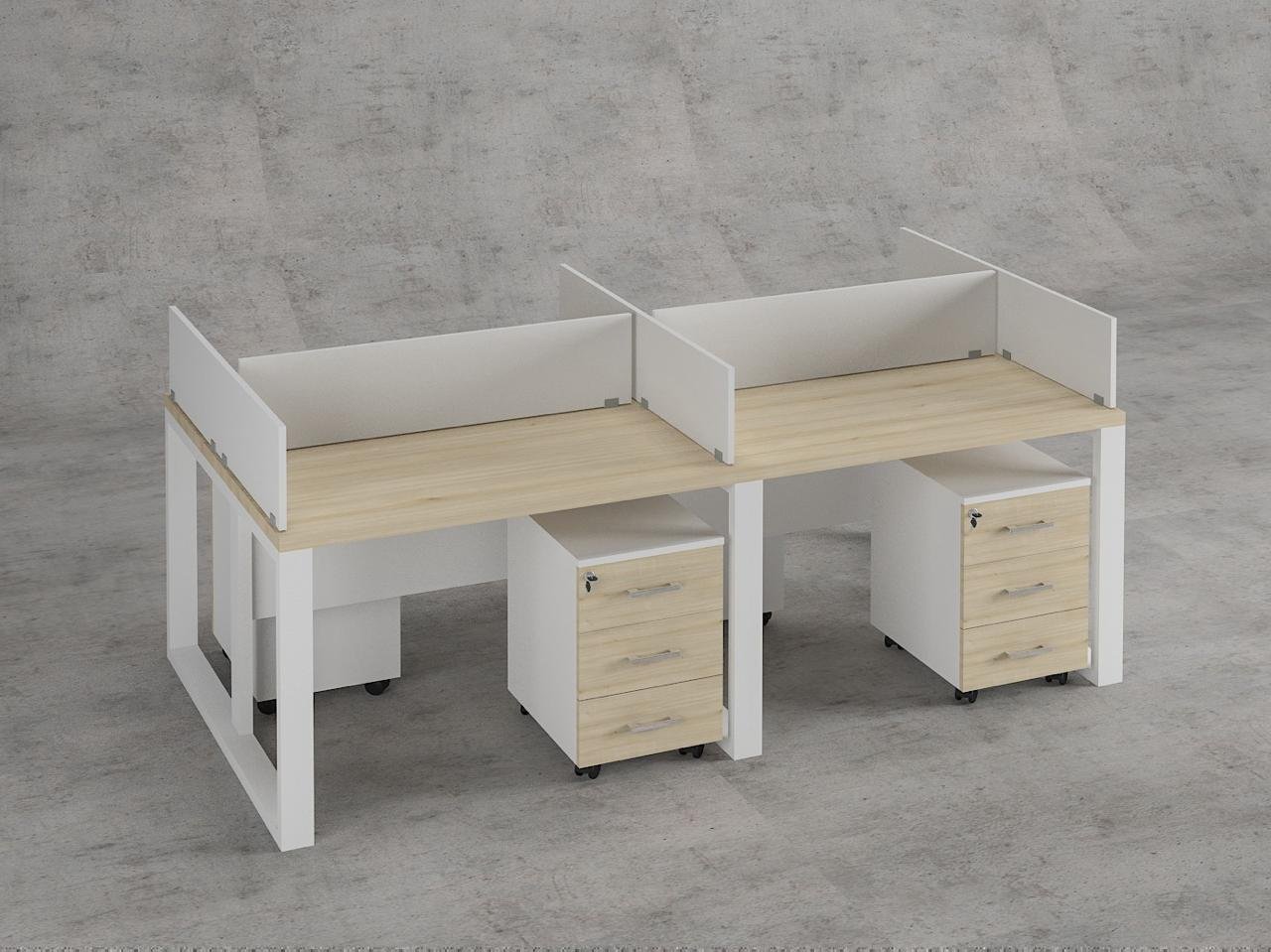 4-person-office-workstation-1.jpeg Aby 4 Person Office Workstation - Image 1